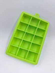 1pc Purple Silicone 15 Grid Or 24 Grid Ice Box With A Cover For A Household Square Ice Box, Ice Tray, Summer Ice Bin & Tray, Kitchen Accessories,Ice Cream Storage Solutions