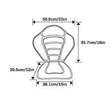 1 件豪华可调节充气皮划艇座椅靠背，舒适的腰部支撑垫，适用于皮划艇、冲浪板、男女通用，带小背包存储空间、沙滩必需品、沙滩配件、泳池浮板