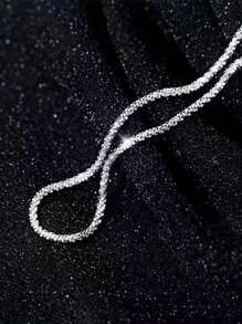 1pc Sparkling Sparkling Starry Footchain For Women's Summer Fashion, Simple And High End, Cold Style, Niche Design, Foot Accessories
