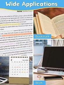 5/20 件透明荧光条、荧光便签、粉彩荧光荧光笔胶带，适用于笔记、书籍、文具、剪贴簿、防水日式计划贴纸、DIY 装饰