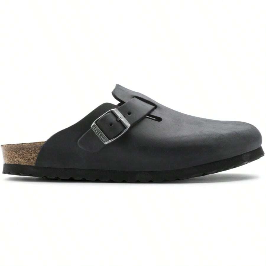 Birkenstock Boston LEOI Black - Black - View 1