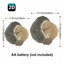 1PC Flat 2D Scandinavian Wall Clock Silent Sweep Movement Frameless Modern Design Ultra-Thin Nordic Style Home Decor For Living Room Bedroom Cafe Office - Noise-Free Slim Battery Operated Minimalist Contemporary Art Timepiece