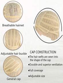 44-Inch Extra Long Cream Blonde Wool Curly Synthetic Lolita Wig With Bangs For Women - Halloween, Cosplay, Wedding, Party & Festival Costume Hair - 金色 - 查看 7