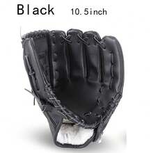 1pc Pvc Baseball Glove Softball Mitt Pitcher's Glove School Training Gloves For Students