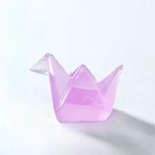 Random5pcs/10pcs/15pcs Micro Landscape Creative Dreamy Night Light Thousand Paper Crane Handmade DIY Decoration Blind Bag Accessories Mini Desktop Ornaments
