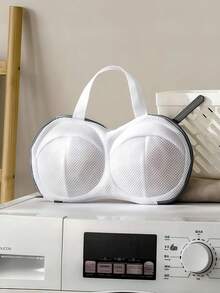 3 piezas Bolsas para lavar sujetadores, bolsa de lavandería para sujetadores lavable a máquina, bolsa de lavado antidefomación para ropa interior para viajes y organizador para servicio de habitaciones, color aleatorio - Multicolor - Ver 3