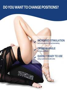 Aufblasbares rosa Sexkissen, SM Produkt, Sexspielzeug für Erwachsene, Sexkissen, Positionskissen, dreieckige aufblasbare Rampe, Möbel für Paar, Positionierung, tiefere Position, Stützkissen für Männer und Frauen, Paar, Sex, sexy, Sexshop, Sexpostur Hilfekissen, BDSM Sofa Sexmöbel Sexkissen
