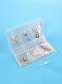 20 Sealed Jewelry Bags/1 84 Grid Transparent Plastic Storage Bag - Dustproof, Antioxidant Jewelry - Multi-Purpose Storage Bag For Necklaces, Bracelets, Rings, Earrings For Women Storage Organizer Travel Essentials Gift