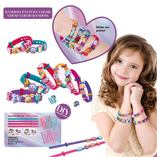Torebka dla dziewcząt Pop Beads, zestaw do wyrobu biżuterii - Sztuka i rzemiosło dla dziewcząt Snap Beads Toys - Naszyjnik, bransoletka, pierścionek Kreatywny zestaw DIY