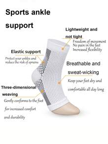 1 Pair Unisex Black/White Breathable Mesh Mid-Calf Socks, Non-Slip Running Fitness Moisture Wicking Elastic Athletic Socks