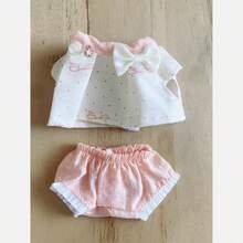 2件“小睡兔”兔尾巴毛绒玩具套装，20厘米玩偶衣服套装，适合返校、毕业、娱乐节日、派对用品、生日礼物（玩偶款式随机） - 彩色 - 查看 9