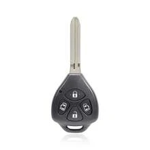 Etui na kluczyk samochodowy z 2/3/4 przyciskami do Corolli, Camry, RAV4, Crown