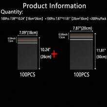 100 piezas Bolsas de plástico resellables de 4 a 30 cm, Combo de 200 piezas/300 piezas, Doble grosor de 0.062mm/2.44mil, Bolsas transparentes para joyería/regalos/aniversarios, Bolsas multifuncionales para accesorios, bolsas de almacenamiento para ropa, bolsas de vacío de plástico, bolsas transparentes autoadhesivas para envíos, viajes, almacenamiento, embalaje, regalos, cumpleaños, aniversarios, bodas