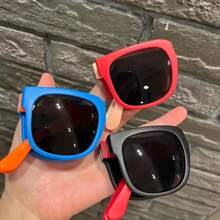 Occhiali da sole pieghevoli di moda e colorati - protezione UV, occhiali da sole estivi alla moda per uomo e donna, colori misti audaci (blu, giallo, rosa, rosso, arancione, grigio), perfetti per feste, compleanni e accessori da viaggio, occhiali casual | Occhiali di moda | Lenti