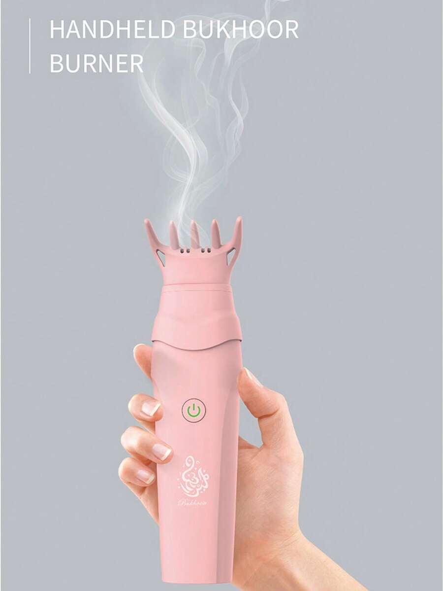 bukhoon Comb-Shaped Aroma Diffuser, Suitable For Bakhoor Electric Aroma Diffuser, Dukhoon Arabic Aroma Diffuser, For Home, Office, Car, Rechargeable Mini USB Aroma Diffuser