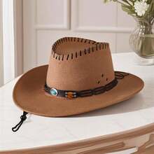 Women Funny Hat - 橘色 - 查看 2