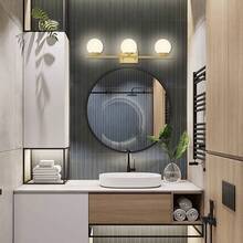 Bathroom Vanity Wall Light Led Fixture Industrial Rustic 3head Mirror Front Lamp - 暖白色 - 查看 2