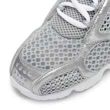 Nike Zapatos casuales AIR ZOOM SPIRIDON CAGE 2, zapatillas deportivas casuales ligeras y cómodas, CJ1288-001 - Negro/Blanco/Plata metalizado/Rojo oscuro/Gris humo claro - Ver 8