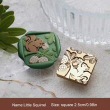 1 Pc, Various Animal Series, Removable Wax Seal Heads, Deer/Cat/Dog/Squirrel/Hedgehog And Other Animals, Suitable For Envelope Letter Paper, Wedding Invitations, Parties, Wine Packaging, DIY Craft Seal Decoration, Gift Decoration, Graduation Parties, Anniversaries, Various Festive Gifts,Back To School,School Supplies