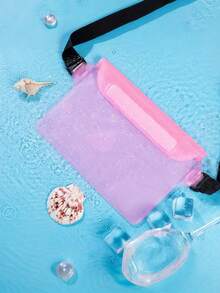 防水游泳包，密封浮动潜水腰包，水下手机壳，干式单肩包，适合海滩、划船、运动。大容量防水手机袋，三层密封触摸屏防水手机腰包，适合游泳、漂流和潜水防水手机收纳袋 - 确保手机干燥存放，适合暑假、潜水、游泳、海滩手机壳。