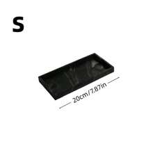 Countertop And Dresser Tray -1/2 Piece Shatterproof Silicone Kitchen And Bathroom Tray For Counter, Kitchen Sink Soap Dispenser Tray, Bathroom Dresser Tray, Perfume Key Tray,Silicone Tray For Bathroom Toilet And Bathroom Countertop, Hand Sanitizer And Perfume Storage Tray, Daily Jewelry And Decorative Storage Jewelry Display Tray