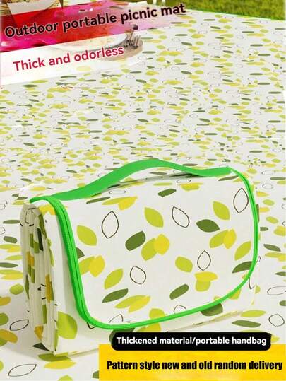 1 件超大加厚防水野餐垫，户外可折叠野餐毯，便携式野餐垫，适合家庭和朋友露营（39.3*59 英寸）