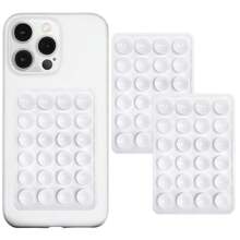 Suction Phone Case Mount, Sillicon Adhesive Phone Accessory For Phone, Hands-Free Fidget Toy Mirror Shower Phone Holder, Videos And Selfies