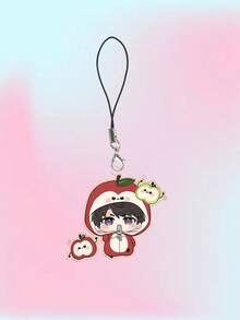 1 件“爱与深空”游戏动漫系列亚克力钥匙扣，可爱卡通钥匙扣，适合用作包、行李箱、手机挂饰、汽车装饰，非常适合收藏和生日礼物汽车配件哥特 Y2k - 彩色 - 查看 5