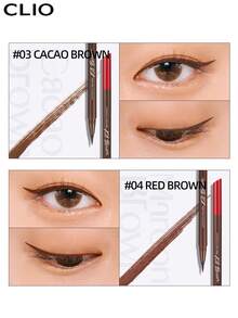 Clio K-Beauty SUPERPROOF PEN LINER KILL BLACK 刷頭眼線液筆，液體眼線筆，深邃顯色，出墨順滑，快乾，防水防汗，適合日常妝容 - 01 Black - 查看 6