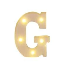 1pc Led Letter Light ,Name Letters Alphabet Letter LED Battery Night Light ,Weddings Birthdays Party Bedroom Decoration