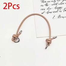 2Pcs New Detachable PU Bag Straps High Quality Handbag Handles With Solid Colors Adjustable Bag Accessories Bag Straps With Buckles Goth - Multicolor - View 14