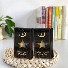 Mystic Glow 12-Color Candles Set | Multi-Color Combination Wax Candles For Festive Party & Home Decor, Black Starry Night Gift Box,Festive Party Ambiance Candles,Mystical Ceremony Candle,Suitable For Easter Day,Farther's Day,Mother's Day,Weddings,And Various Other Holidays,Dinner Table Decorations, Birthday Party,Romantic Candles,Men&Women Gift,Outdoor Picnic Emergency Lighting Candle - Multicolor - View 16