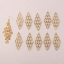 10pcs Jewelry Connectors, Suitable To Make Earrings, Women Jewelry DIY Accessories