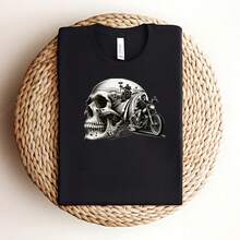 1/2/3 Stücke Totenkopf Ritter Bügelbild Patches - Strapazierfähiges Polyester, leicht zu reinigen, ideal für DIY T-Shirts, Jeans, Rucksäcke - Fügen Sie modische Motorrad-Designs mit Totenkopf- und Ritter-Motiven hinzu, um einzigartige Handwerke und Styles zu kreieren