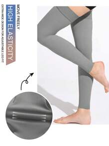 Unisex 20-30 MmHg Compression Sleeve Leg Shaping Stretchy Support Anti Slip Travel Yoga Stocking, Y2k