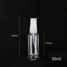 10/6/4pcs Mini Travel Size Spray Bottles With Lotion Dispenser Design, Portable & Leakproof, Suitable For Toner, Facial Mist And More, Ideal Companion For Skincare On The Go