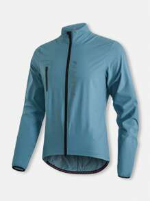 HISERWA Unisex Road Bike Riding Casual Sport Windbreaker Jacket - Breathable, Windproof, Zip-Up Cycling Hooded Jacket With Raglan Sleeves For Men And Women, Cycling Apparel | Zippered Jacket | Durable Fabri