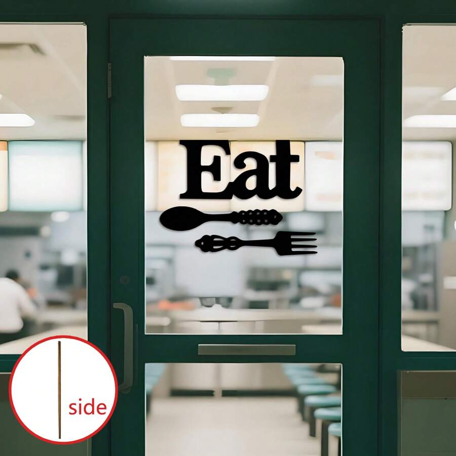 3 قطعة / مجموعة شوكة خشبية قديمة ، ملعقة ولوحة حائط ديكور ، ديكورات خشبية بدائية ، حرفوف خشبية أبجدية لغرفة الطعام ، أبجديات خشبية معلقة ، فن حائط ريفي للمطبخ والمنزل (أسود)