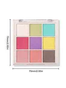 Beautizon Nailartlab 1 Confezione di 9 Colori di Perline per Unghie Halo Dye Powder, Smalto Halo Dye Glitter Lucido Stile Y2K per Decorazione Unghie Fai-da-Te per Donne