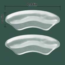 Heel Grips, Half Size Cushion Pads For High Heels, Double-Layer Lips Shape Thickened, Anti-Slip Anti-Friction Adjustable Soft - Multicolor - View 7