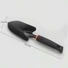 1 Pc Gardening Hand Tools - Durable Metal Shovel, Weeder, Cultivator, Transplanter - Ergonomic Handle - Plant Care, Potting, Gardening Gift, Outdoor Treasure Hunting, Beachcombing, Camping - Suitable For Indoor And Outdoor Use. Features: Anti-Slip, Elegant, Durable, Chic - Black - View 15