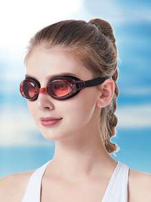 SHENYU Professional Swimming Goggles, Minimalist & Practical Multi-Function Silicone Swim Goggles - Rose Red - View 2