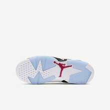 (GS) Nike Air Jordan 6 Retro 'Carmine' (2021) 384665-106 Athletic Sporty Basketball Skateboarding Casual Fashion Sneakers For Unisex Youth Kids - SOLE SERIOUSS - Red - View 8