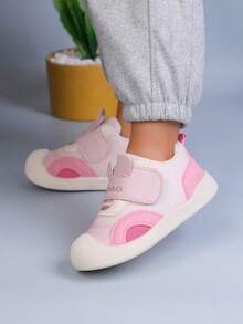 Toddler Boys' Spring New Soft Bottom Lightweight Baby Shoes, Girls Autumn Baby Shoes - Pink - View 5