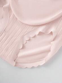 3 pièces Sous-vêtements sans couture taille haute pour femmes enceintes, couleurs mélangées, culottes de maternité élastiques