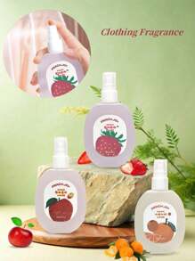 1PC 120ML Clothing Fragrance, Fruit Scented Air Freshener Can Be Used For Clothing Bedroom Closet To Remove Odors Air Freshener Valentine Day Valentines Supplies Wedding Items