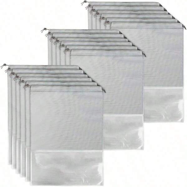 Reiseschuhtasche, 18-teiliger Reiseschuh-Organizer, tragbare Aufbewahrungstasche für Schuhe, staubdicht und wasserdicht