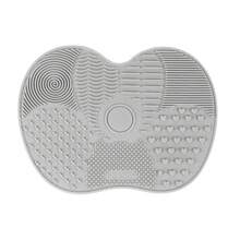 1-2pcs Small Apple Shaped Silicone Scrub Pad, Convenient Cleaning Tool With Suction Cup, Makeup Brush Cleaner Mat - Multicolor - View 22