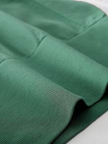 1pc Women's Seamless High Waist Solid Color Knit Sports Shorts, Yoga Training Cycling Shorts, Comfortable Skin-Friendly Fashion Workout Pants