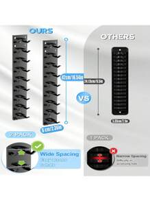 1/2 Packs Hat Organizer For Baseball Caps, Strong Adhesive Hat Rack For Wall, Multilayer Hat Storage Display Holder, Wall Mounted Hat Hooks Hold Up To 9/18 Hats For Closet Door And Bedroom (Black)